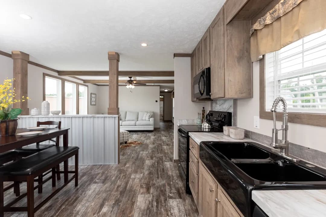 The walsh kitchen home features