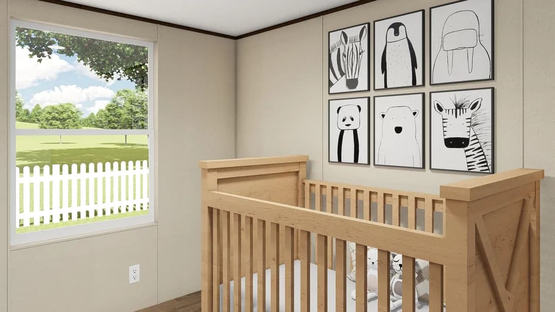 Grand bedroom home features