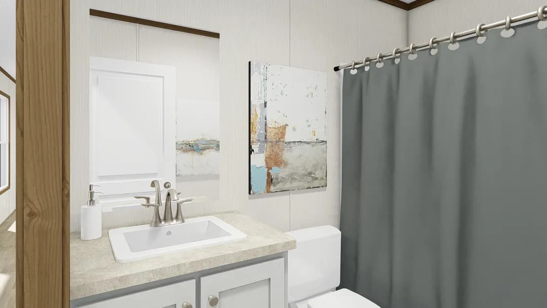 Spirit bathroom home features