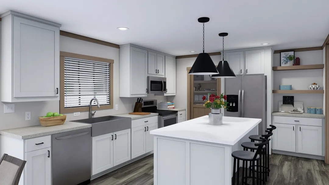 The angelina kitchen home features