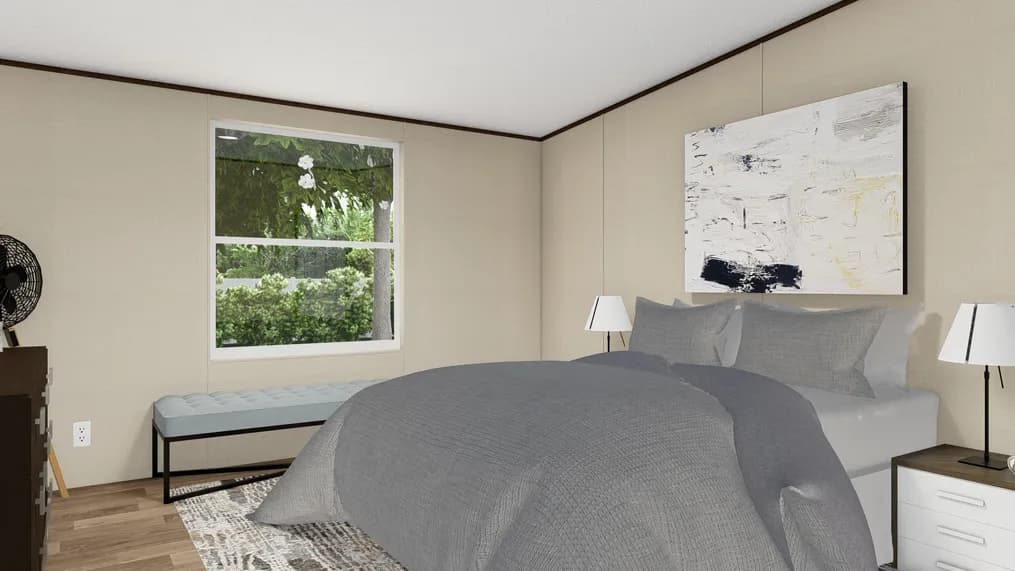 Triumph bedroom home features