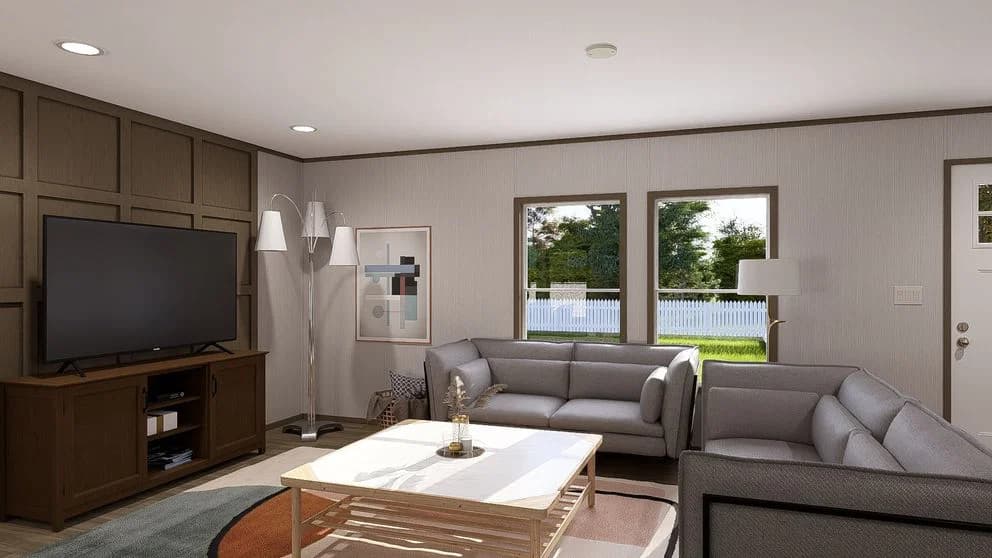 Crockett interior home features