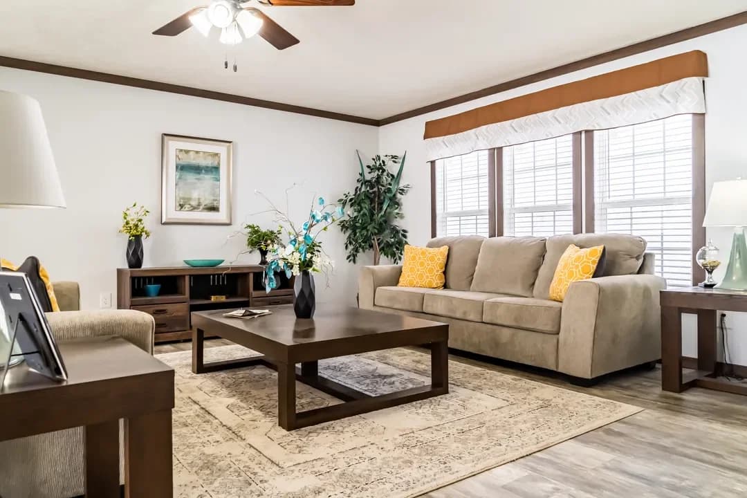 The turner interior home features
