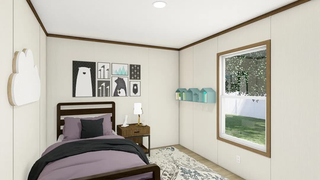 Ambition bedroom home features