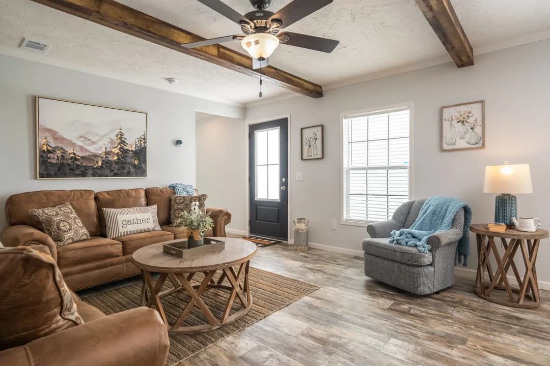 The mercer interior home features