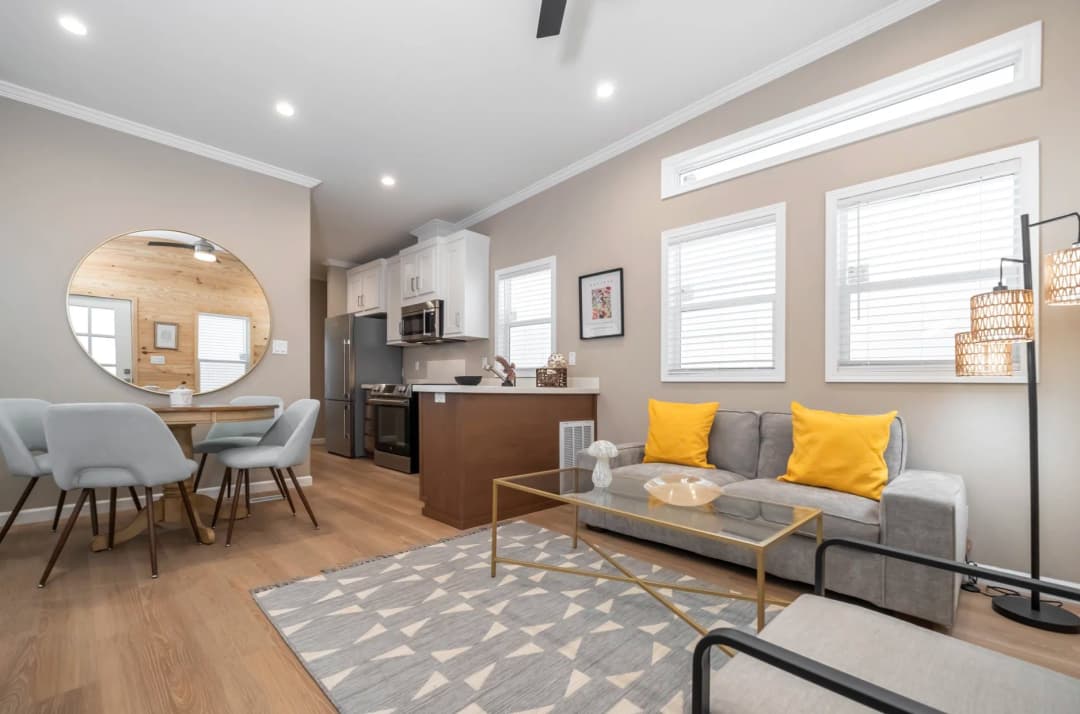 Wedge interior home features