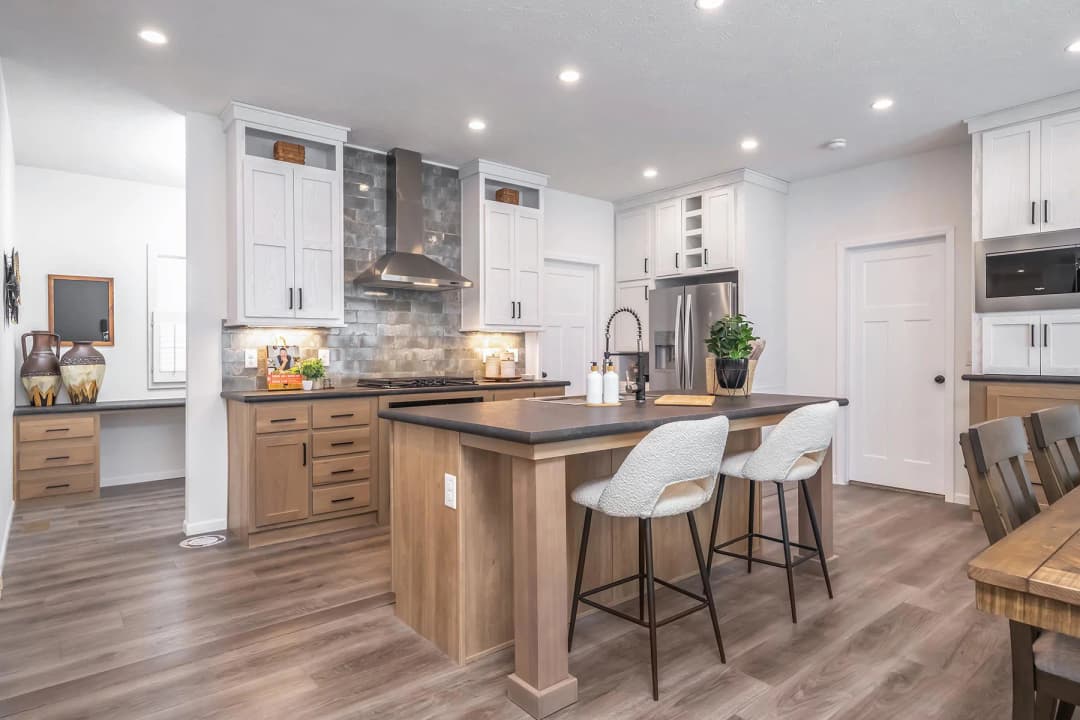 Big sky kitchen home features