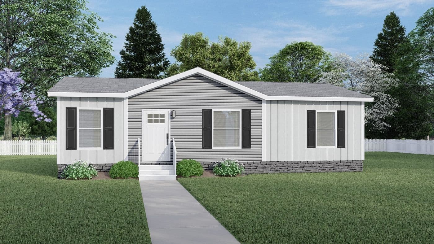 Drake elevation and exterior home features