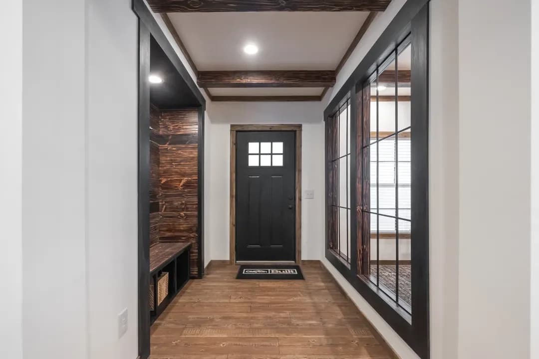 The mill house interior home features