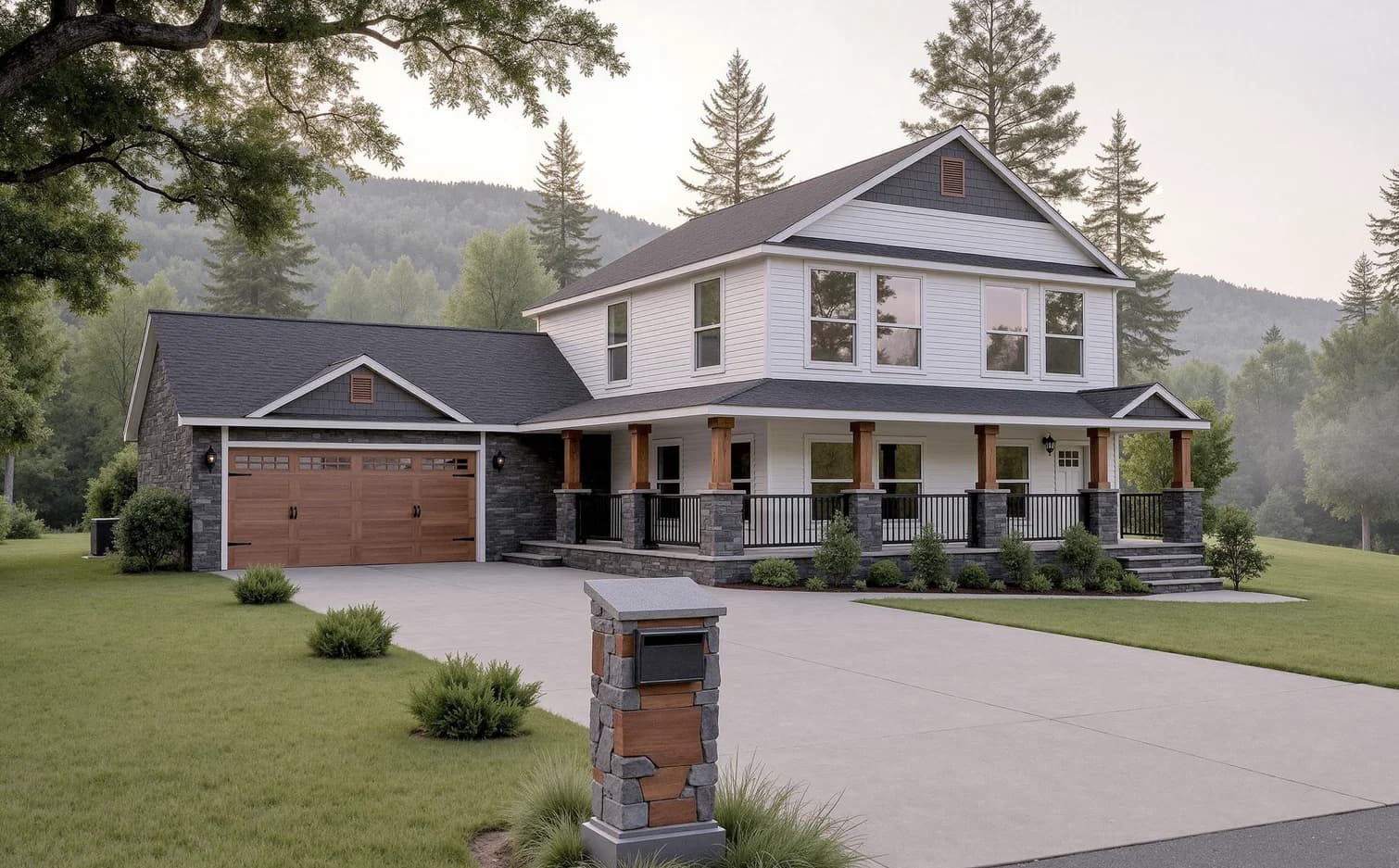 Fitzgerald hero, elevation, and exterior home features