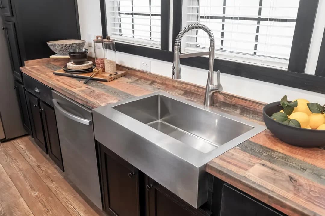 The mill house kitchen home features