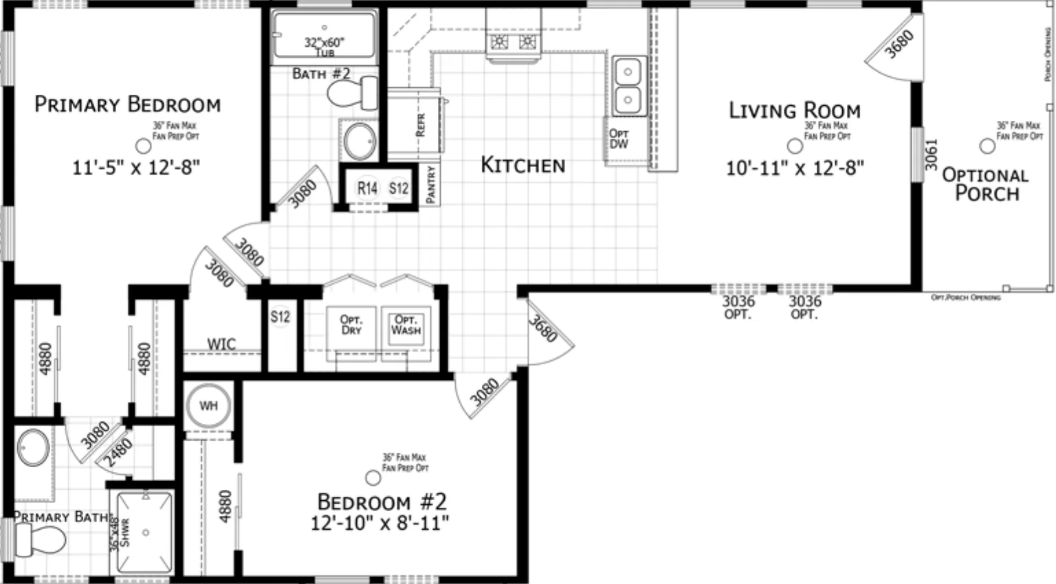 Mckenna floor plan home features