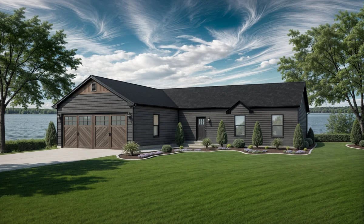 Little sky hero, elevation, and exterior home features