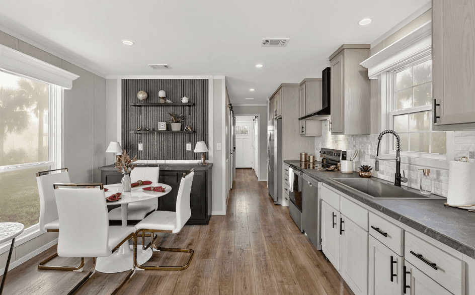 Embrace daylight interior home features