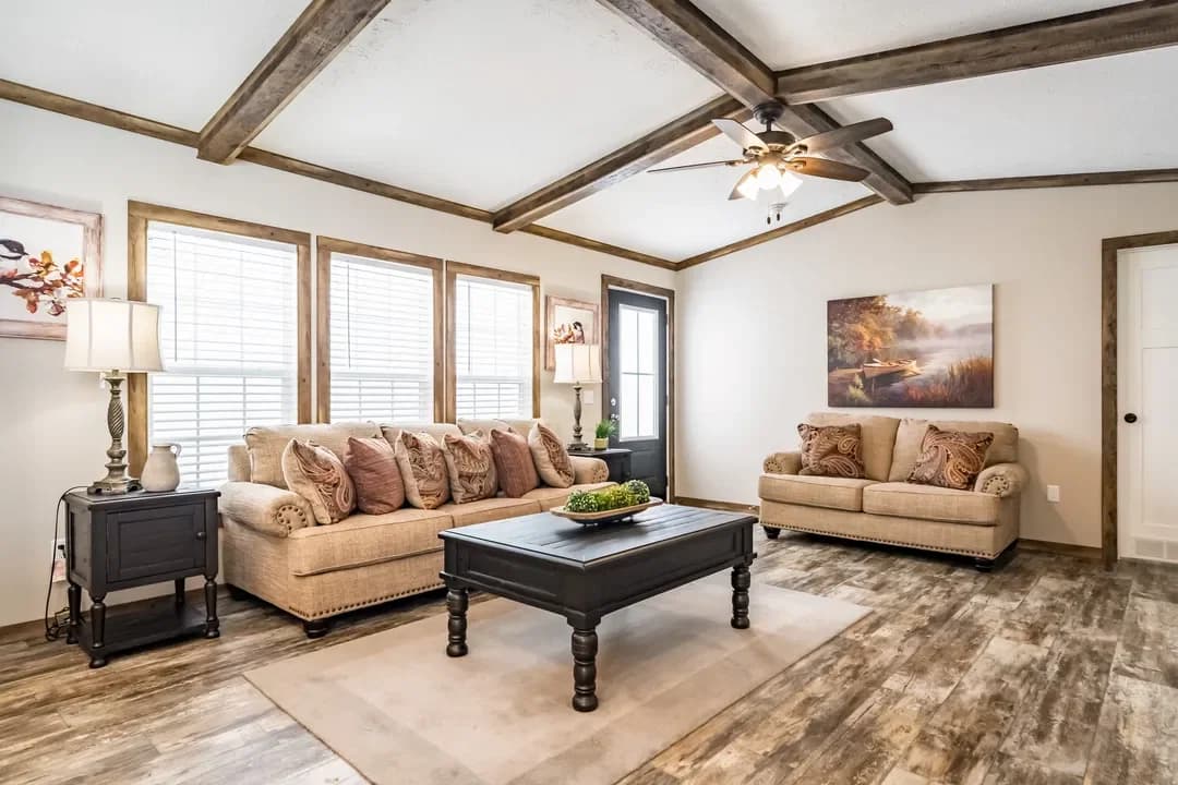 The bobby jo interior home features