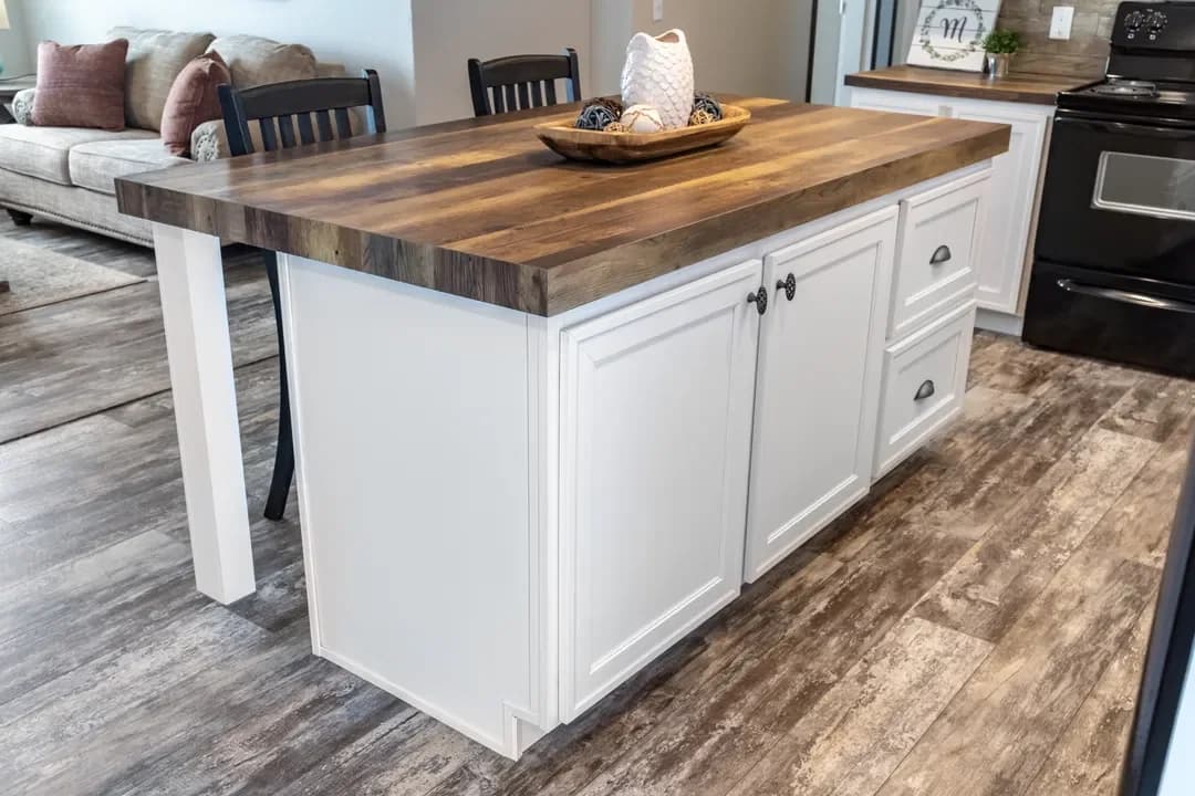 The stark kitchen home features