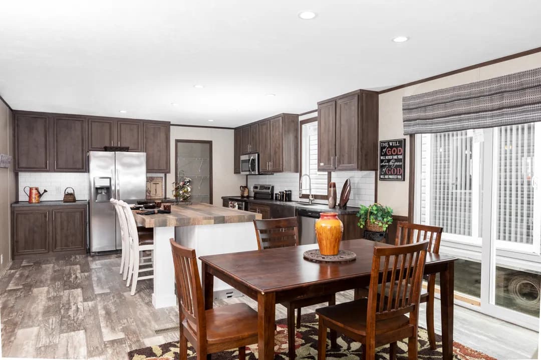 The riverway interior home features