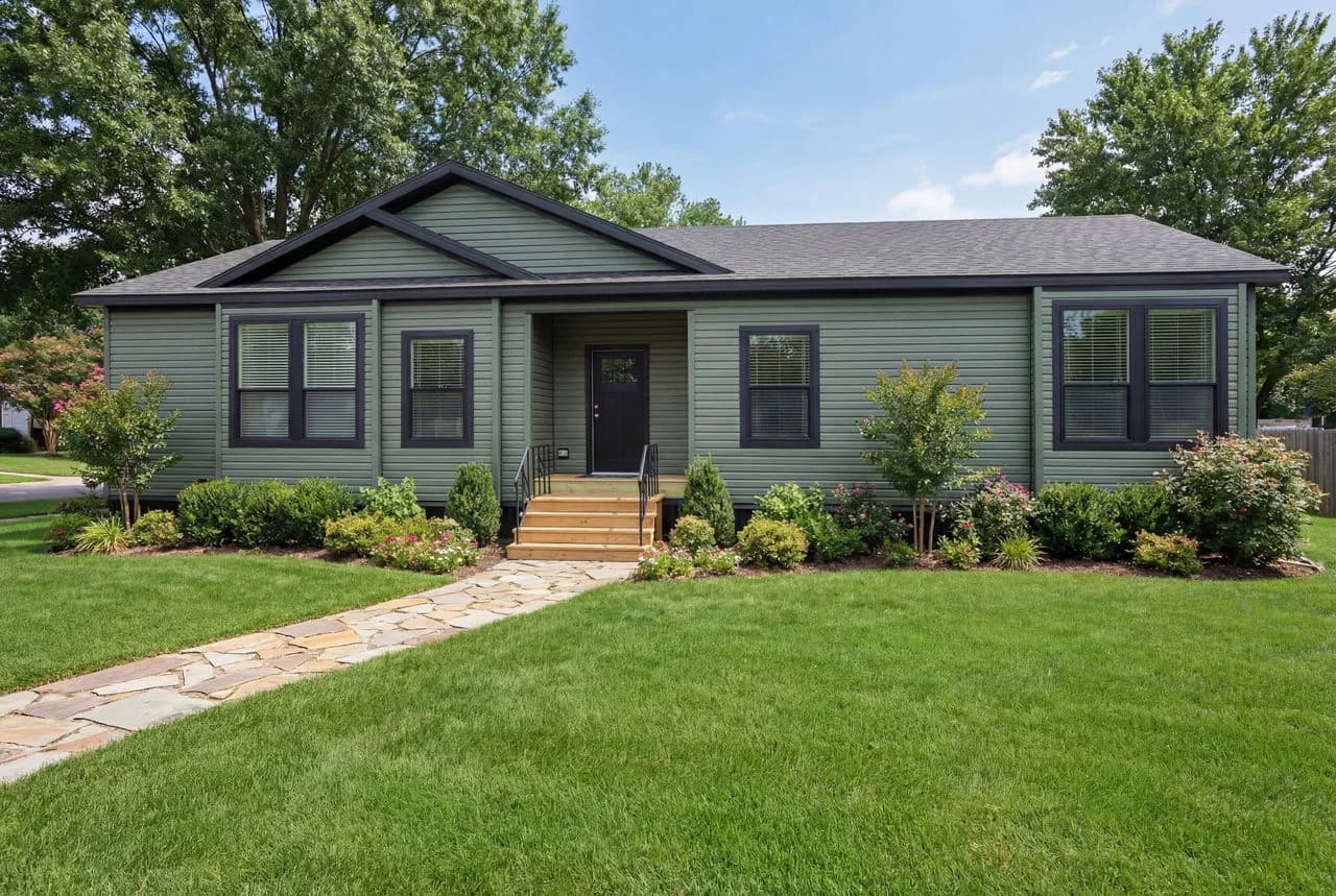 Emerald sky elevation and exterior home features