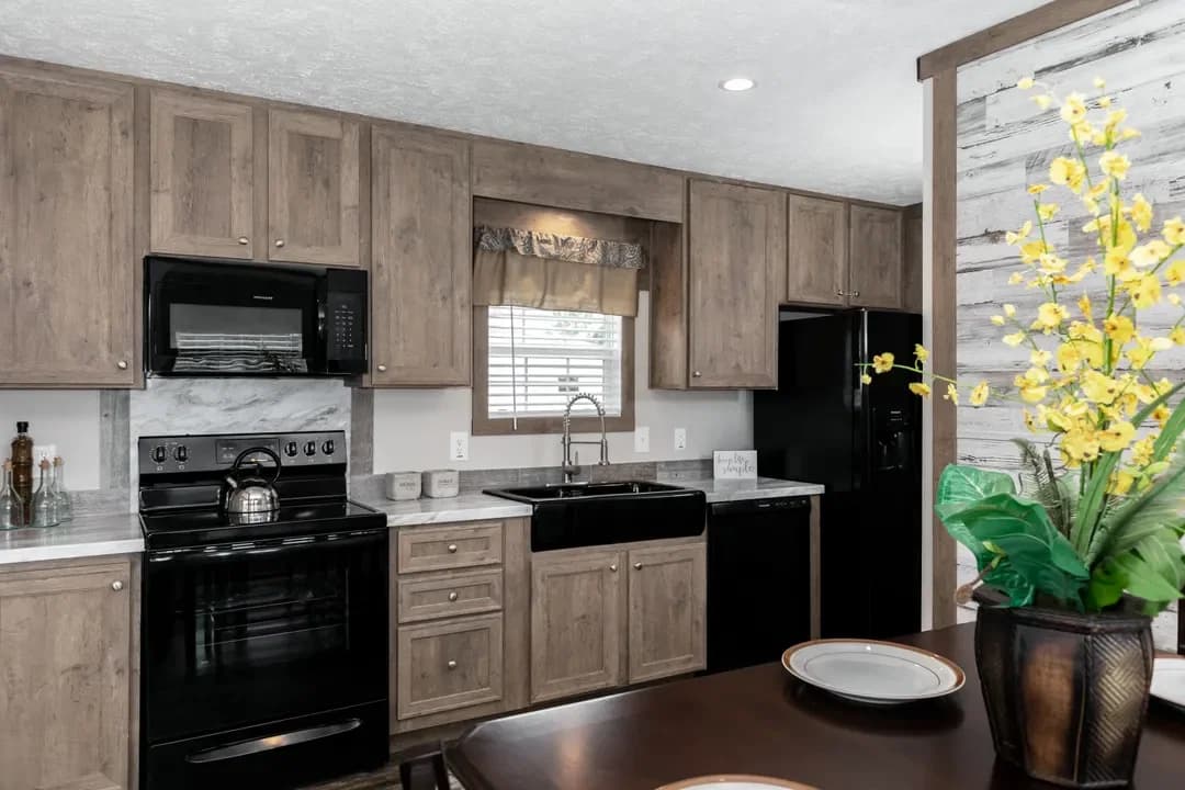 The walsh kitchen home features