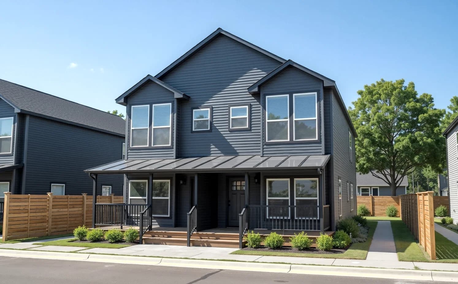 Arlington hero, elevation, and exterior home features