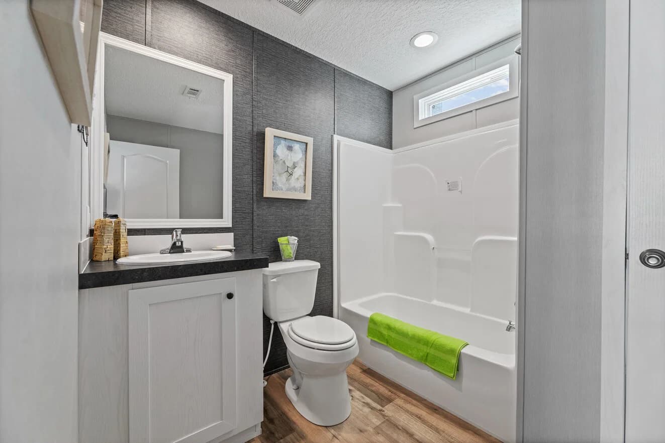 The clarke 16762c bathroom home features