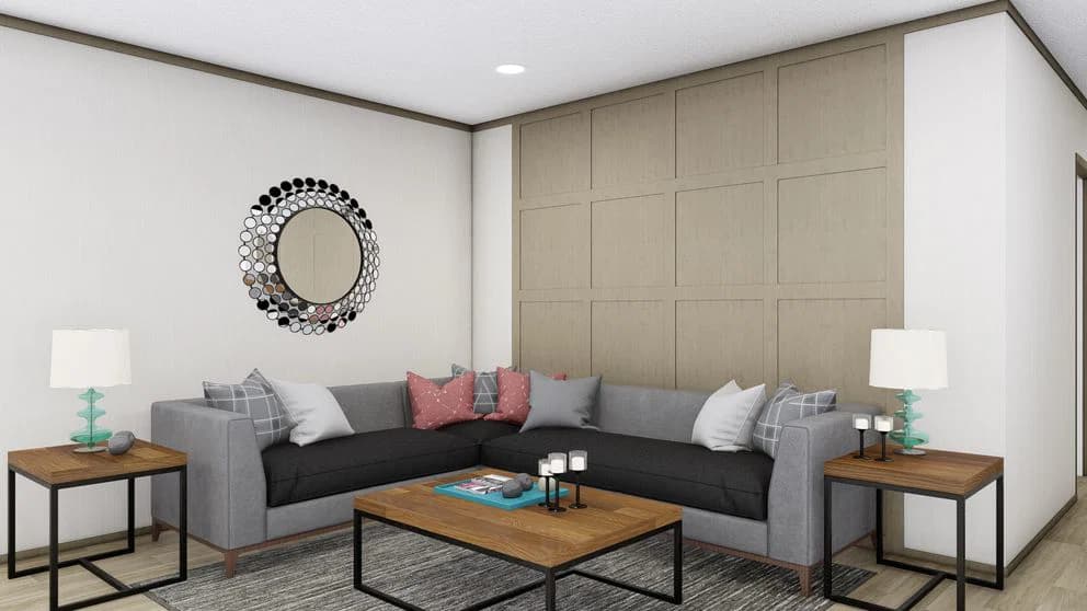 Clark interior home features