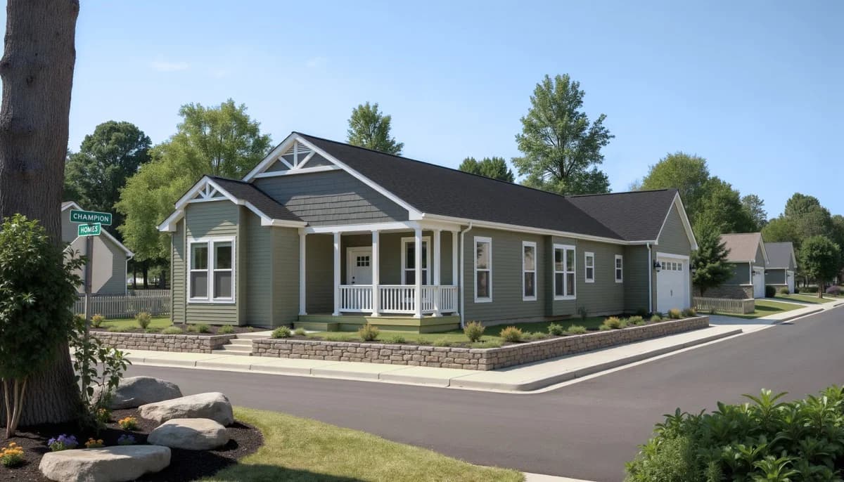 Dawson hero, elevation, and exterior home features