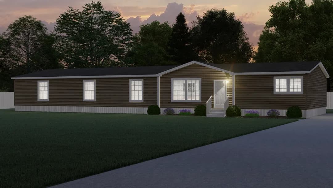 The hewitt elevation and exterior home features
