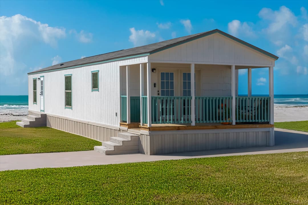 Heritage h-1660-21fka elevation and exterior home features