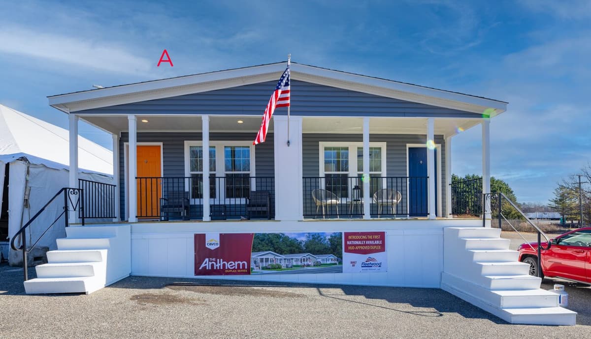 Anthem exterior and hero home features