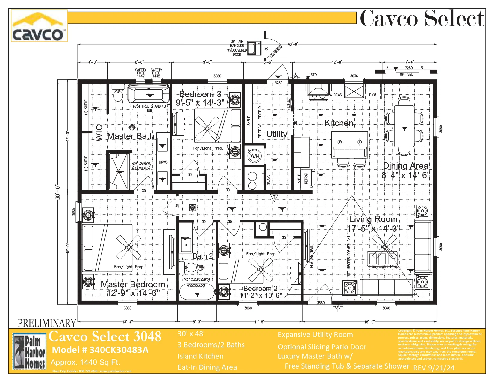 2207 hialeah ave, leesburg, fl 34748 (for sale) $215,999 floor plan home features