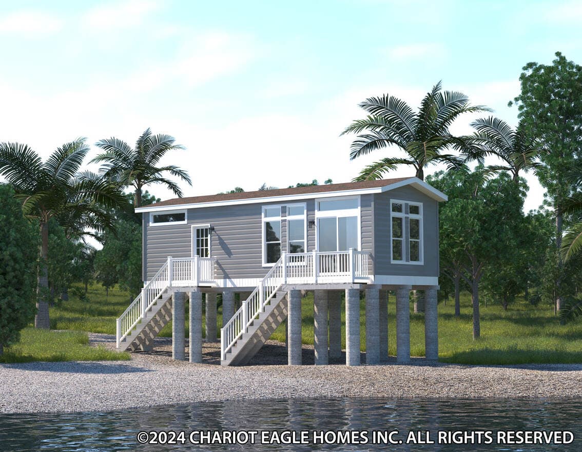 Lake charles 13361b hero, elevation, and exterior home features