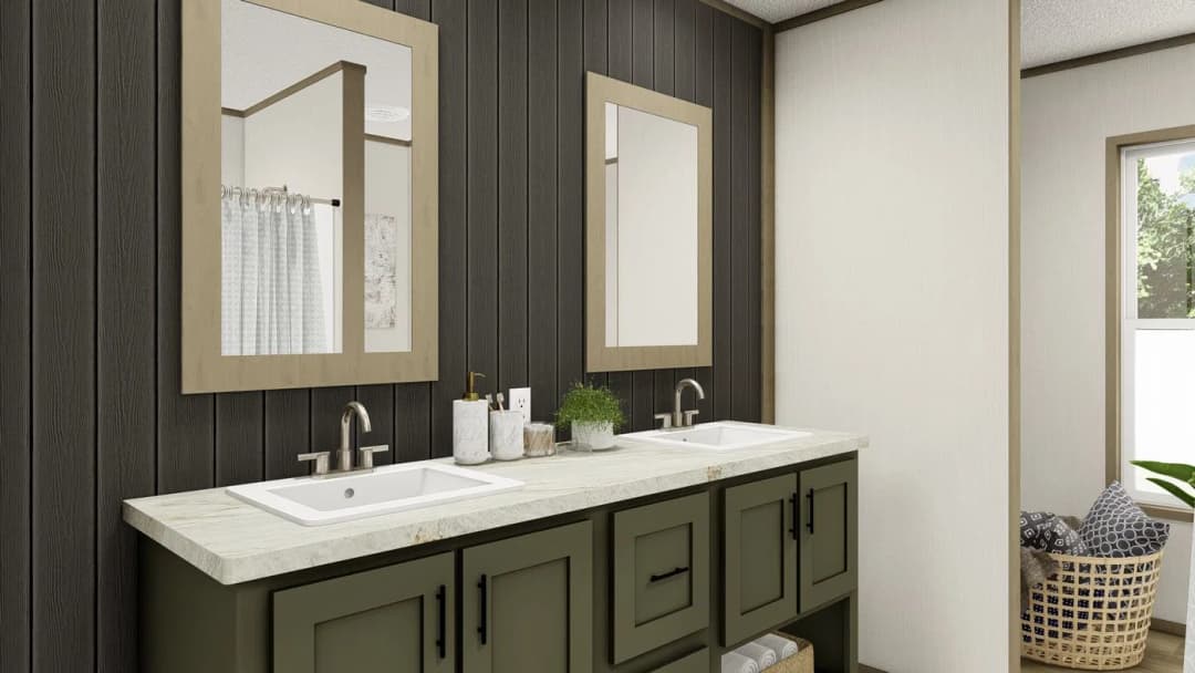 Expedition bathroom home features