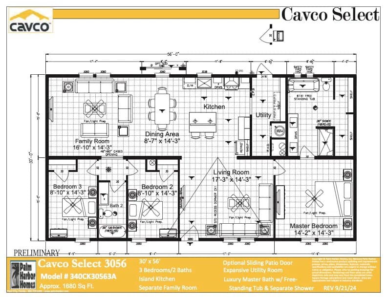 5843 ashen avenue, new port richey, fl 34652 (sold) $228,995 floor plan home features