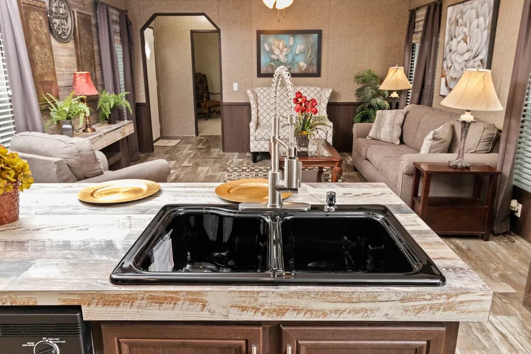 The parkside kitchen home features