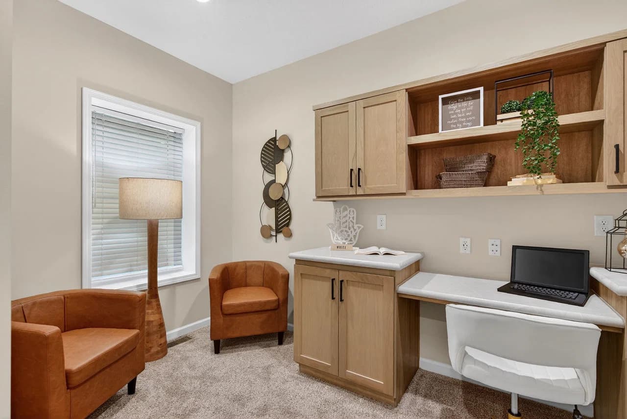 Emerald sky interior home features