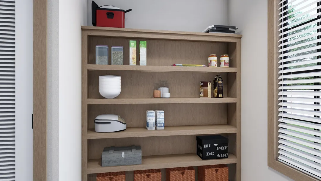 The loralei interior home features