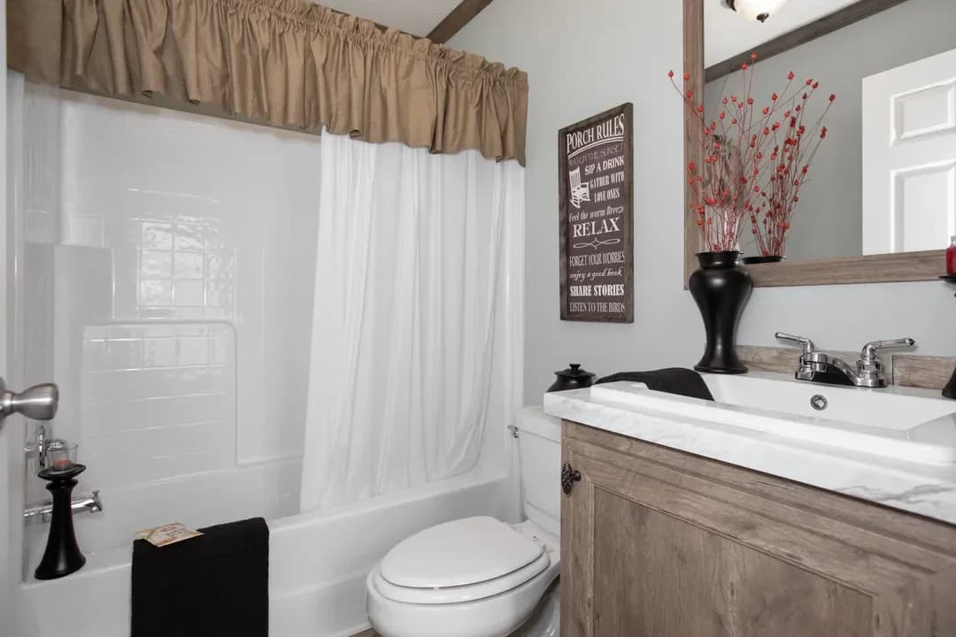 The marion bathroom home features