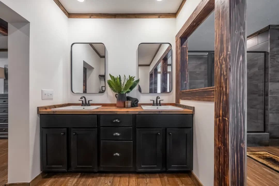 The mill house bathroom home features