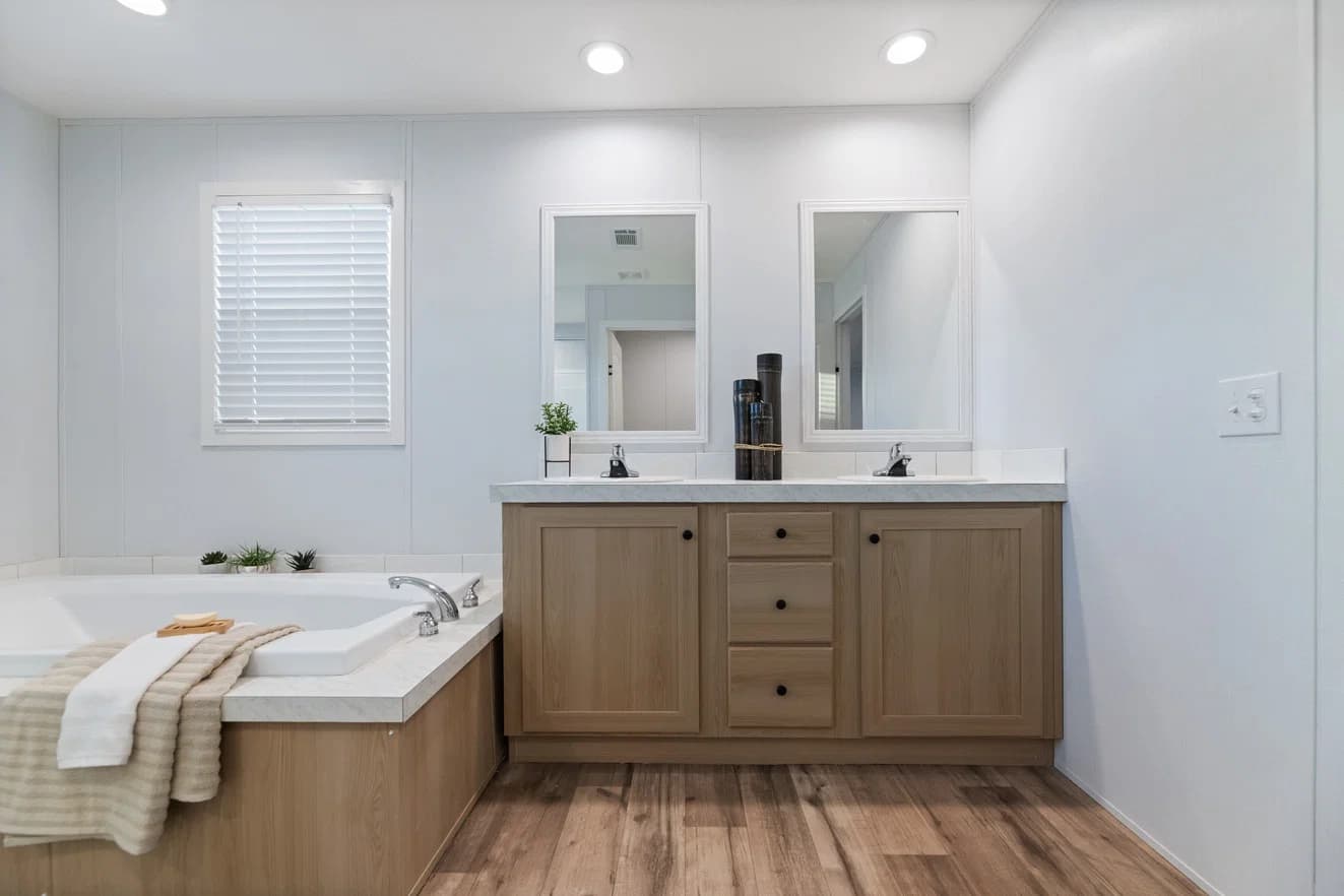 The perry 28764c bathroom home features