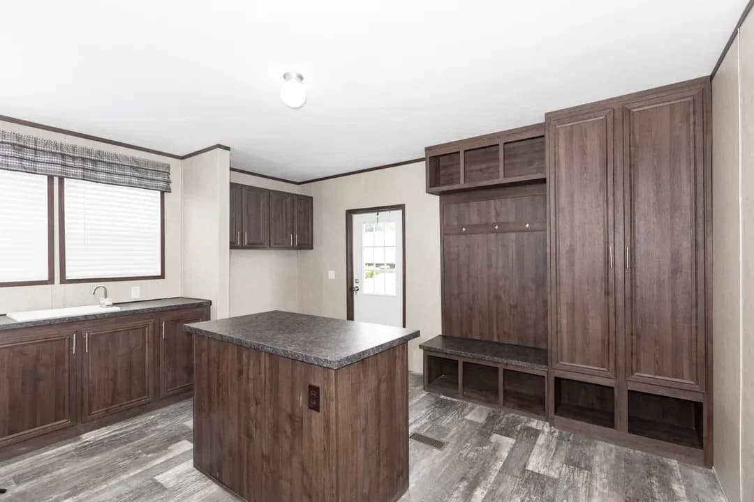 The riverway interior home features