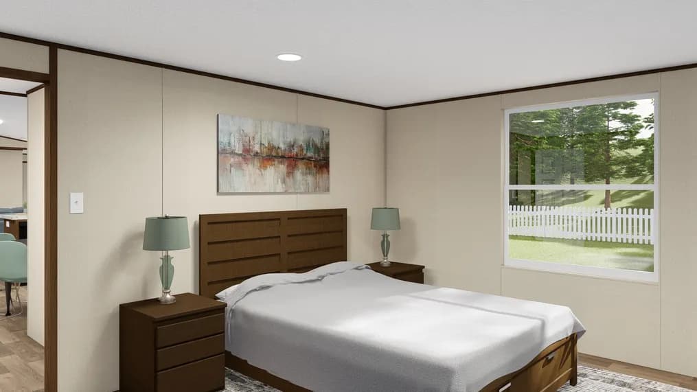 Delight bedroom home features