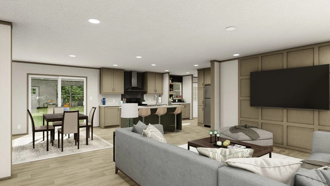 Snowcap interior home features