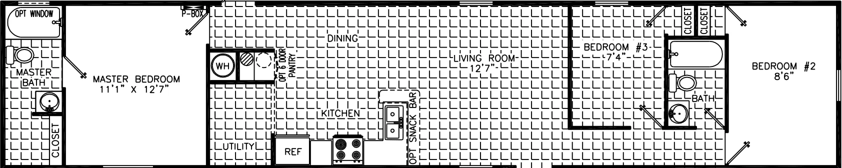 Si floor plan home features