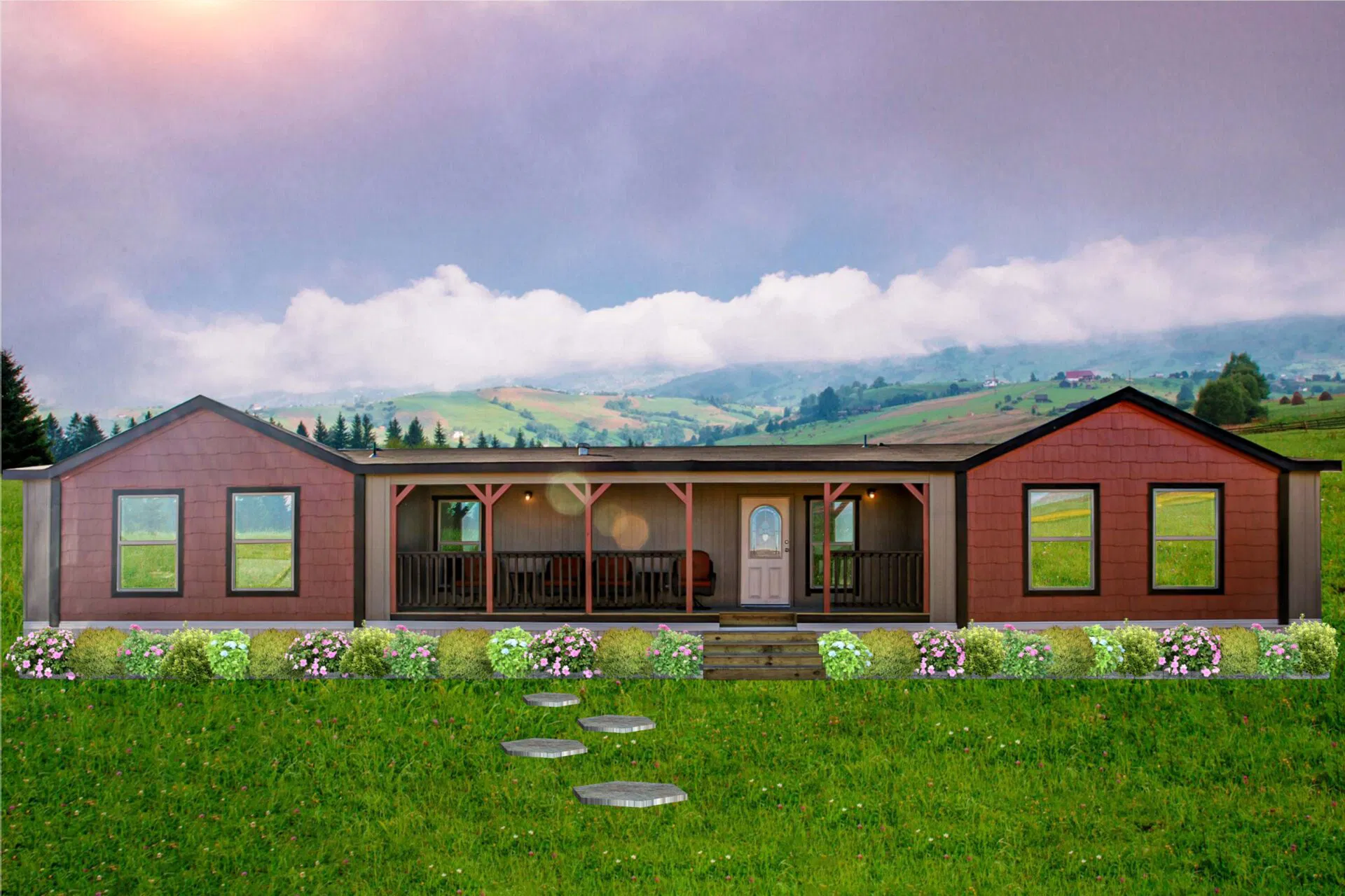 Heritage hero and exterior home features