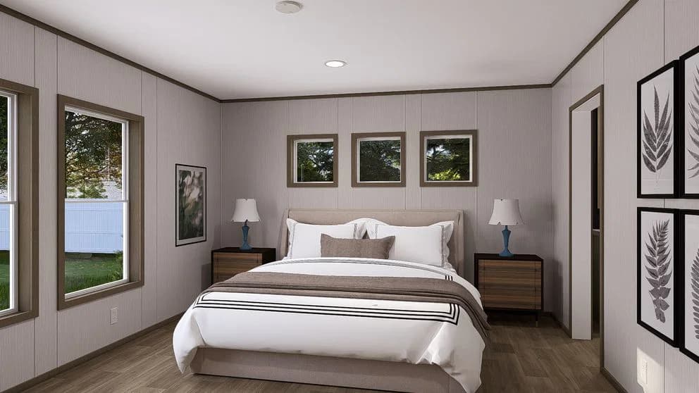 Crockett bedroom home features