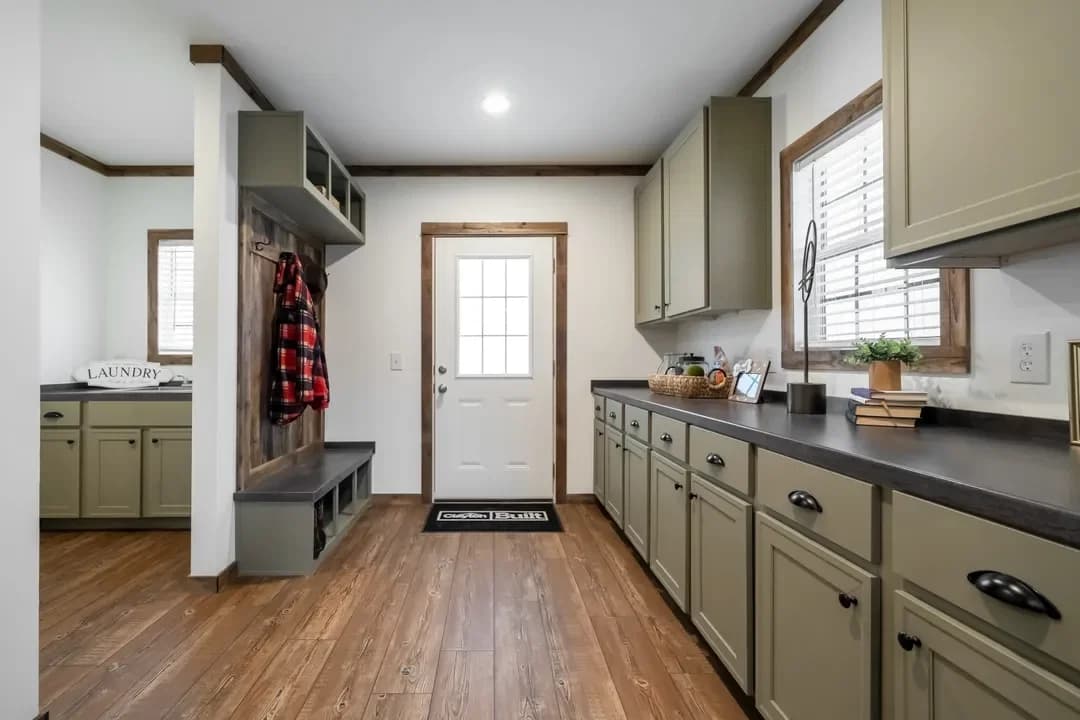 The mill house interior home features