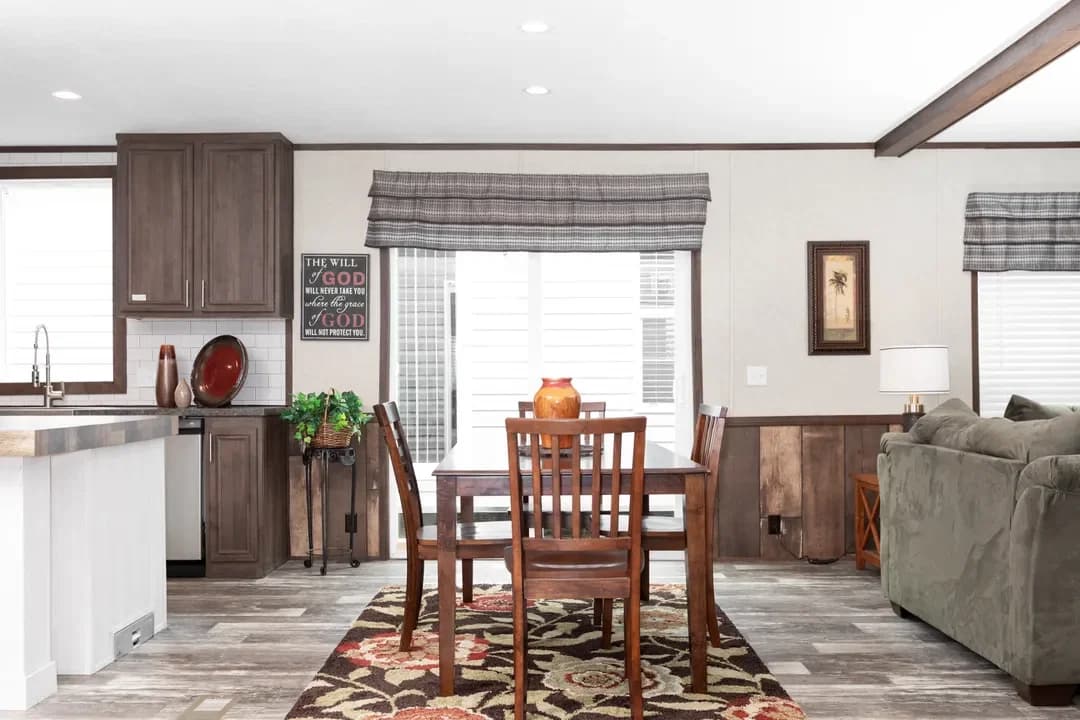 The riverway interior home features