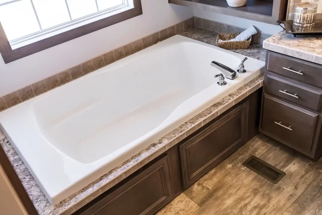 The turner bathroom home features