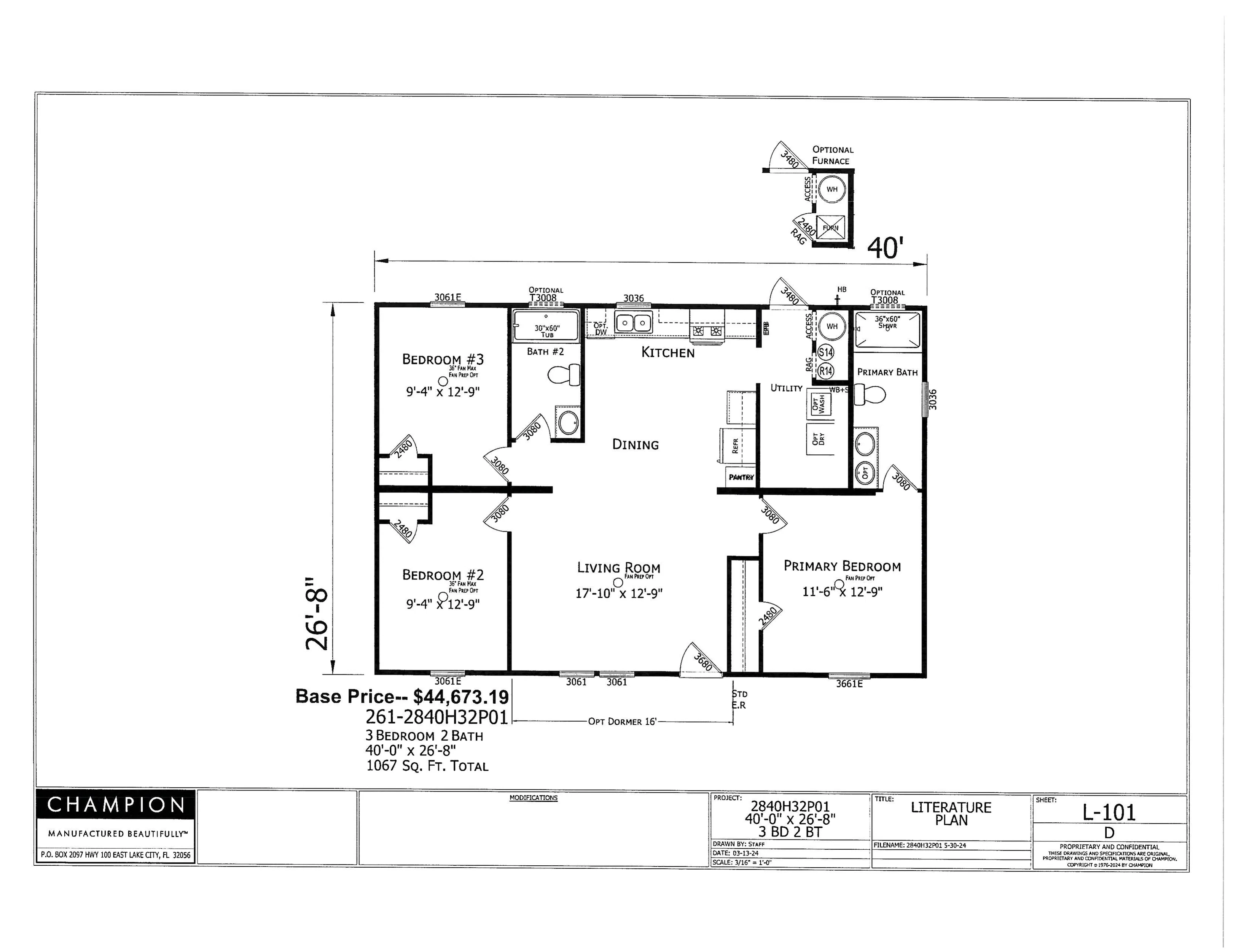 1909 pleasure drive, holiday, florida 34691 (sold) $210,997 floor plan home features